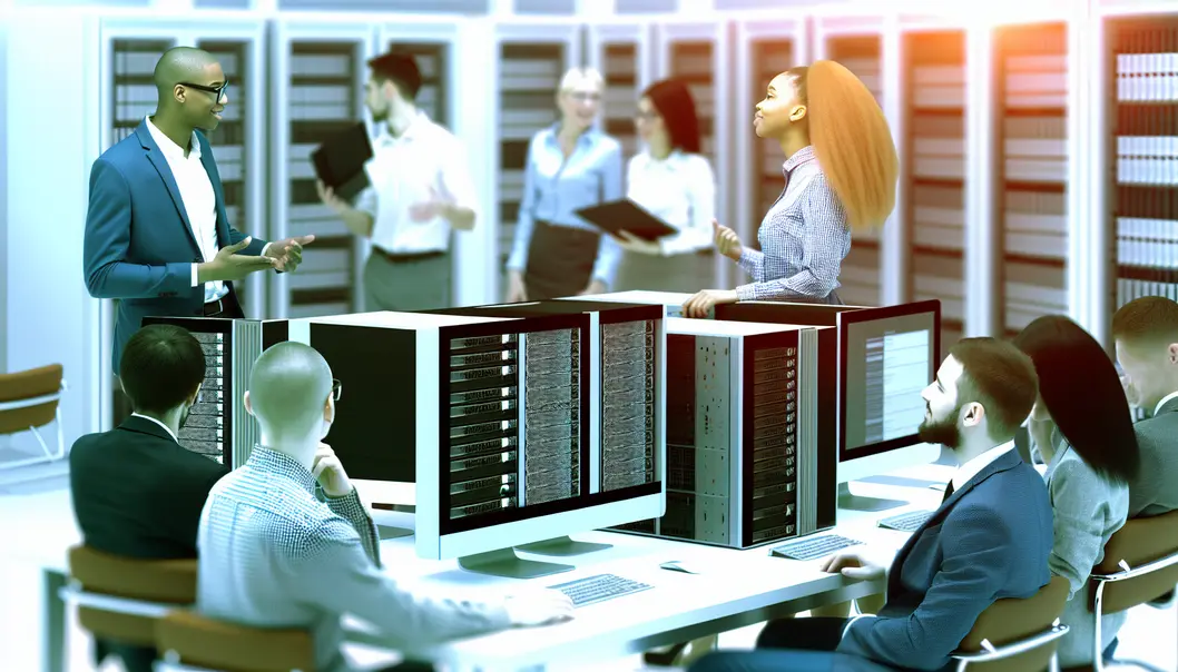 Des experts en infogérance gèrent les infrastructures IT des PME.